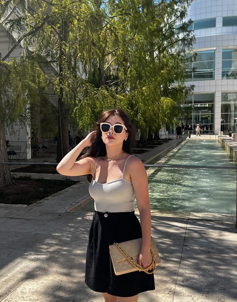 柔軟羅紋桃心領BraT