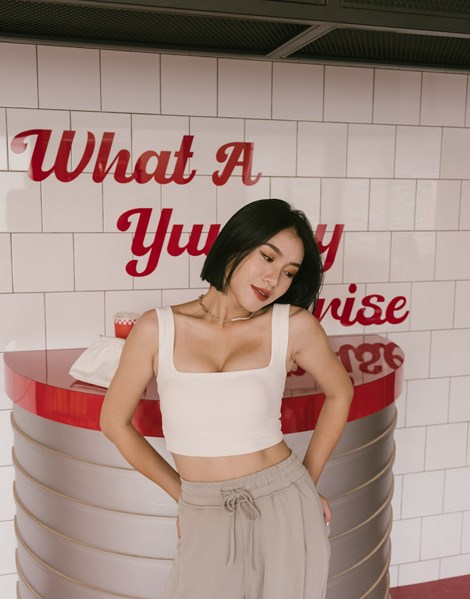 超包覆零副乳方領Bra T